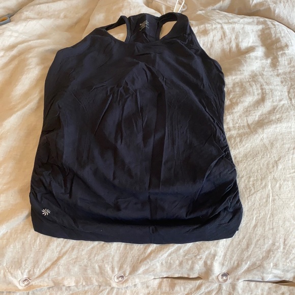 EUC Athleta black size M workout tank - Picture 1 of 5